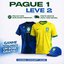 Kit Camisa Seleção Brasileira 2026 - Torcedor Pro®