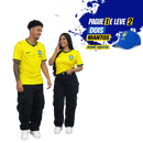 Kit Casal Camisa Seleção Brasileira 2026 - Torcedor Pro®