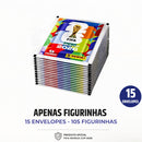 Kit Completo Oficial - Álbum Capa Dura, Envelopes, Porta Figurinhas - FIFA World Cup 2026